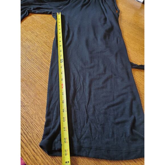 Tommy Bahama Women Jumpsuit Small Wide Leg Tie‎ Waist Black Stretch - Picture 10 of 11
